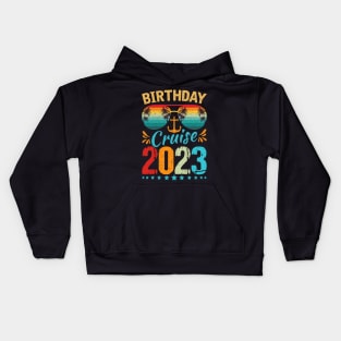 Birthday Cruise Squad Birthday Party Cruise Squad 2023 Kids Hoodie